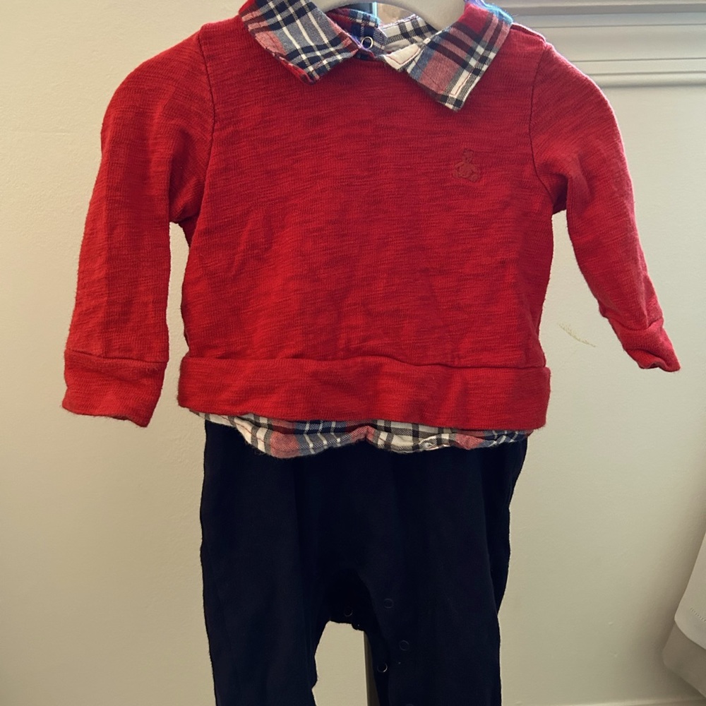 Baby Gap Holiday One Piece , 3-6 months